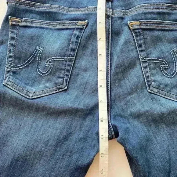 AG Adriano Goldschmied Stevie Slim Straight Crop Size 26R - Picture 11 of 13